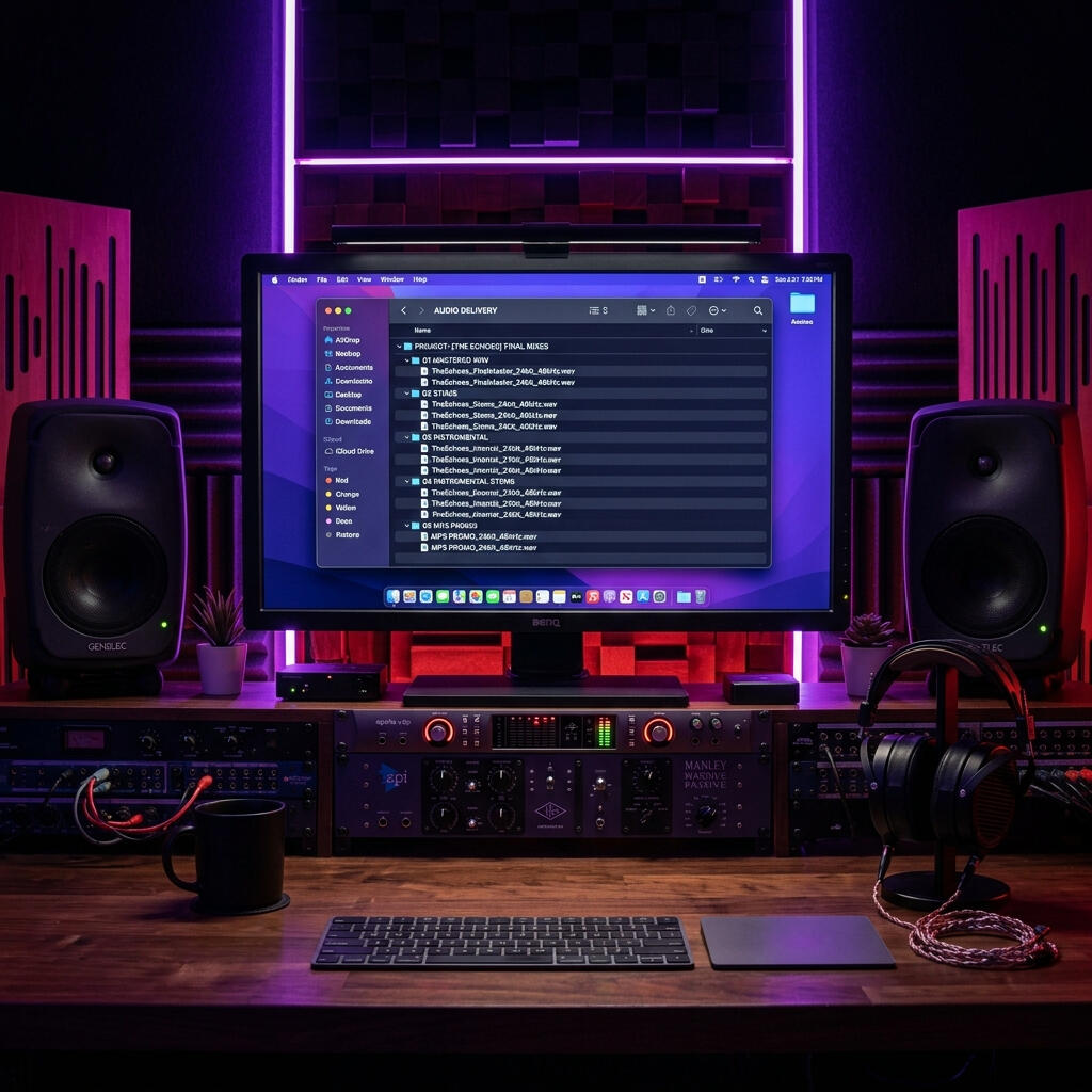 Предаване на финален бранд пакет - аудио активи и технически указания